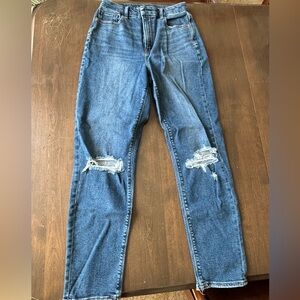 American eagle, curvy mom jean- stretch